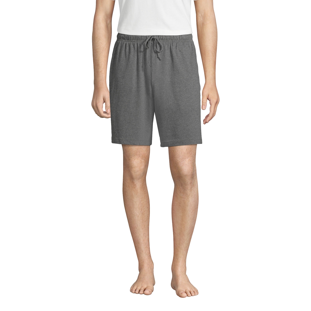 Men's Big & Tall Knit Jersey Pajama Shorts - Deep sea navy