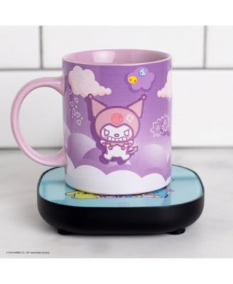 Kuromi Coffee Mug with Electric Mug Warmer – Keeps Your Favorite Beverage Warm - Auto Shut On/Off