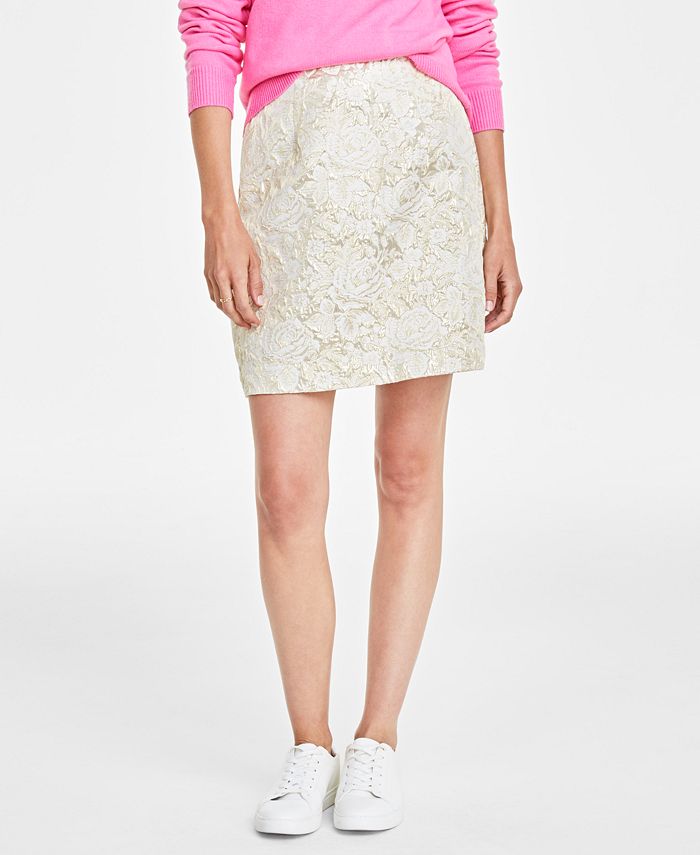 On 34th Women's Jacquard Mini Skirt, Created for Macy's - Macy's