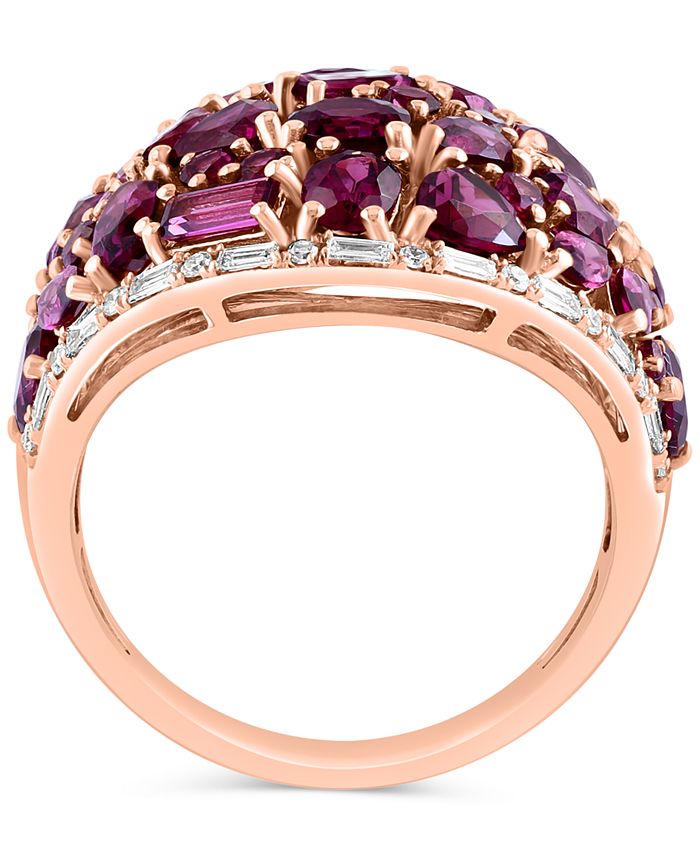 EFFY Collection EFFY® Rhodolite (6-1/10 ct. t.w.) & Diamond (1/3 ct. t ...