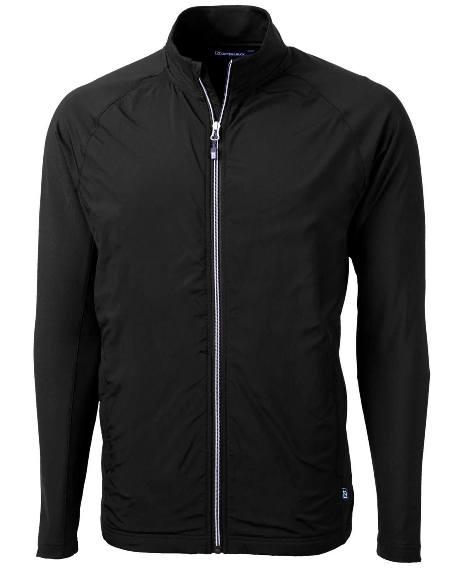Men's Cutter and Buck Adapt Eco Knit Hybrid Recycled Full Zip Jacket