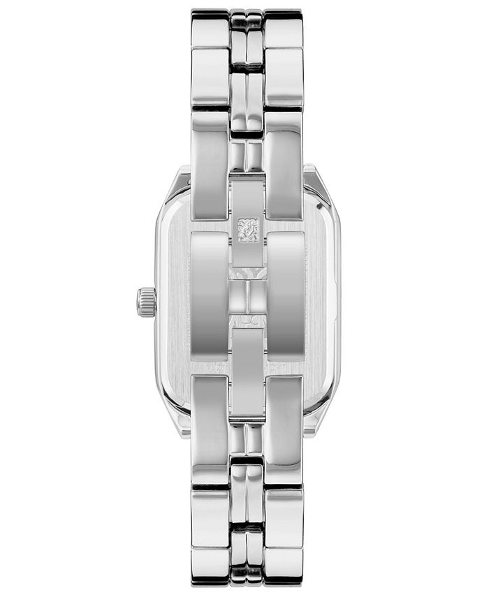 Anne Klein Women's Three Hand Quartz SilverTone Alloy Link Bracelet