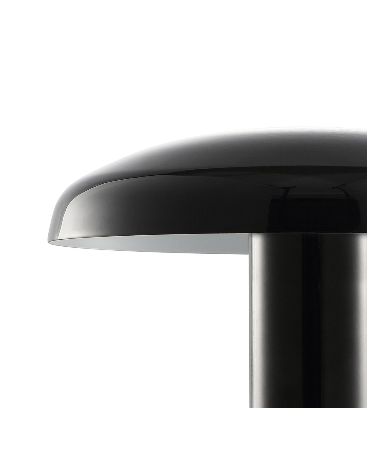 Suillius Contemporary Bohemian Rechargeable, Cordless Iron Integrated Led Mushroom Table Lamp