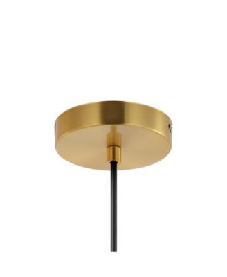 Apollo 6" 1-Light Mid-Century Modern Iron LED Pendant