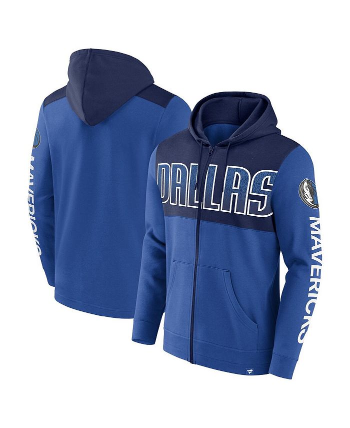 Fanatics Men s Blue Navy Dallas Mavericks Skyhook Colorblock Full