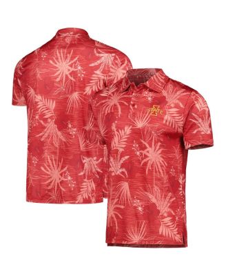Men's Cardinal Iowa State Cyclones Palms Team Polo Shirt