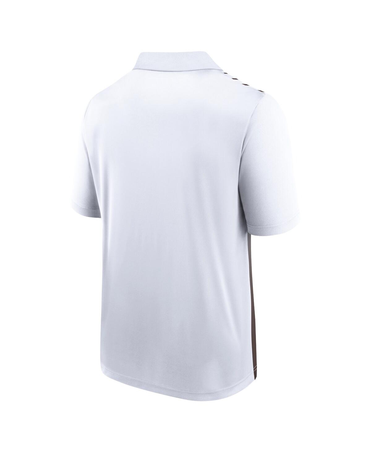 Fanatics Men's  White, Brown San Diego Padres Sandlot Game Polo Shirt In White,brown