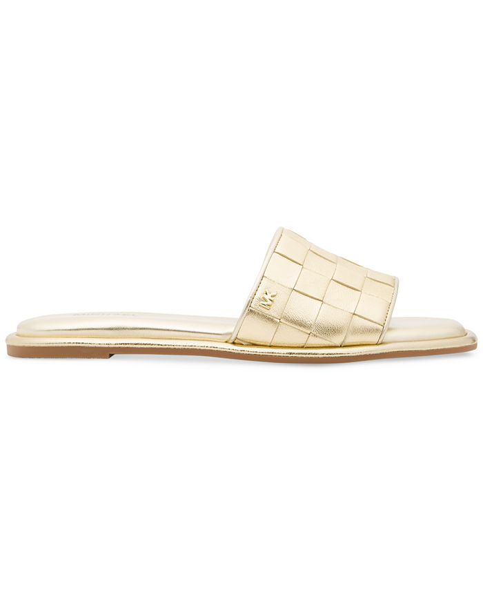 Michael Kors Women's Hayworth Slide Flat Sandals Macy's