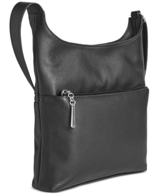 Nappa Leather Soft Crossbody, Exclusively at Macy's