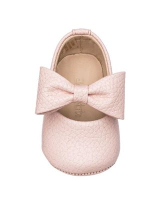 Infant Girl Baby Ballerina with Bow Shoes