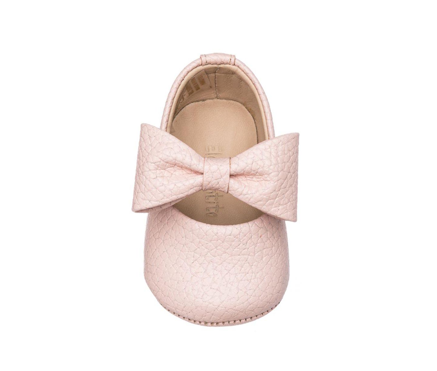 Обувь Elephantito Ballerina with Bow Shoes для девочек-малышей, цвет: Розовый — фото 2