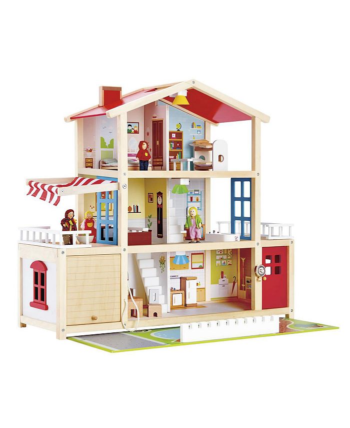 Hape shop dollhouse people