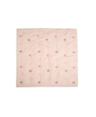 Baby Girls Parker Pom Pom Quilted Blanket