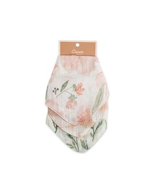 Baby Girls Parker Muslin Bibs, 3 Piece Set