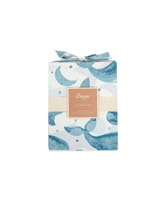Baby Boys Cotton Ocean Caspian Crib Sheet