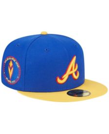 New Era Atlanta Braves Gold and Ice 9FIFTY Snapback Cap - Macy's