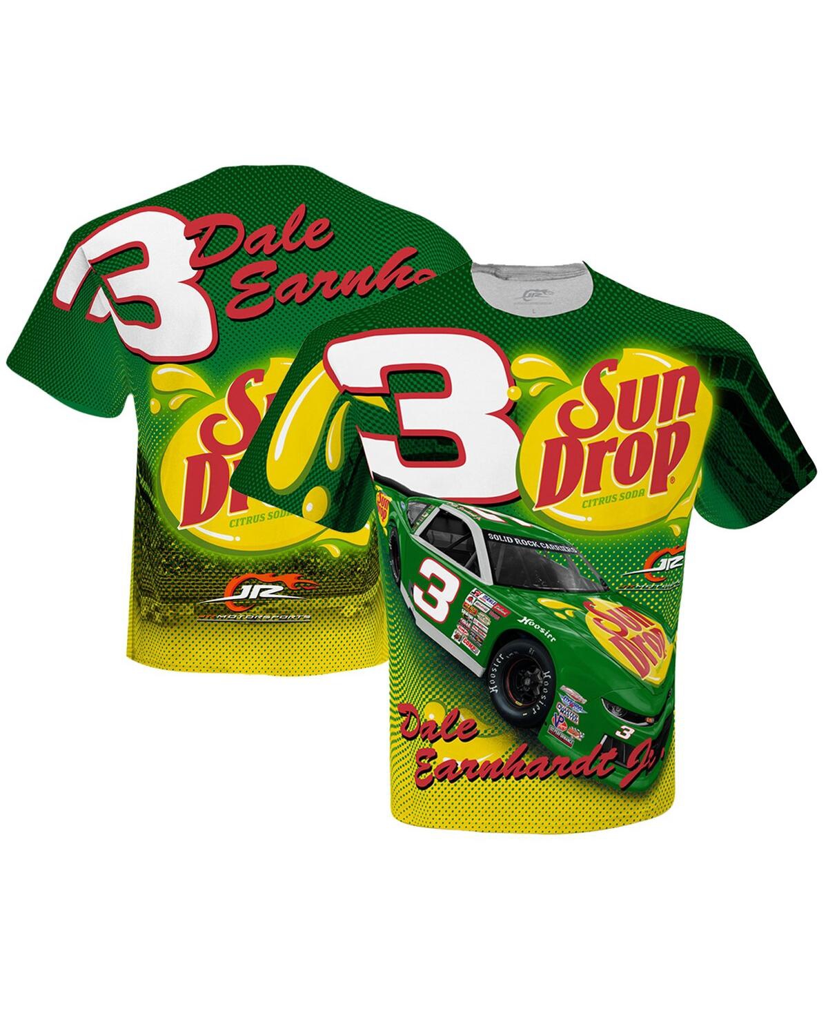 Men's Jr Motorsports Official Team Apparel White Dale Earnhardt Jr. Sun Drop Total Print T-shirt - White
