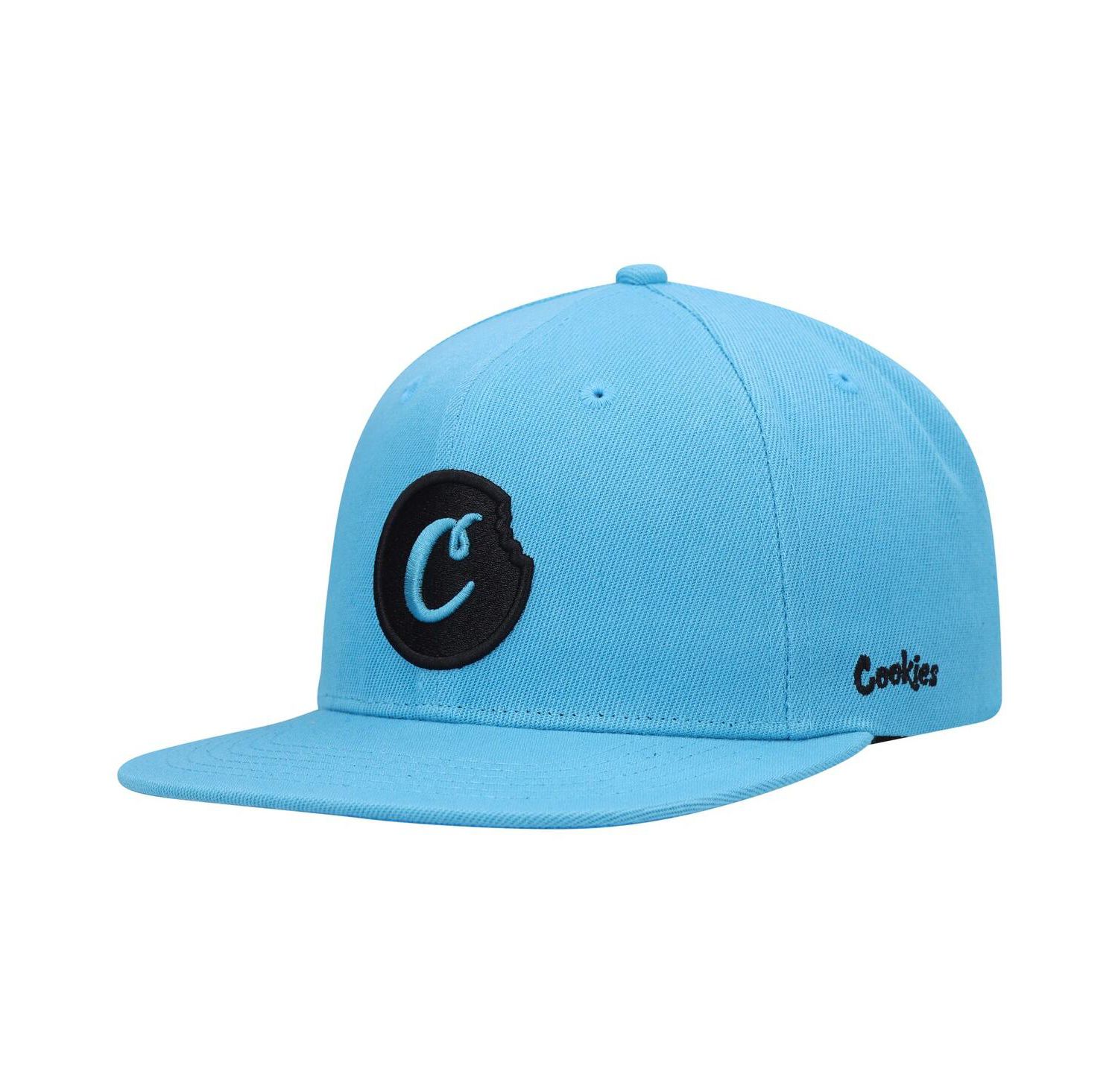 Men's Blue C-Bite Solid Snapback Hat
