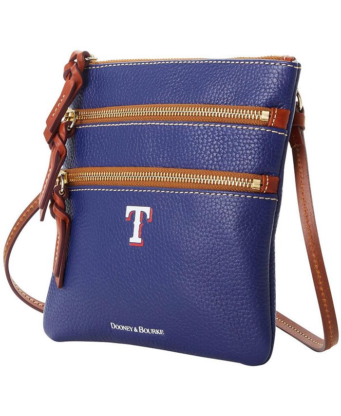 Dooney & Bourke Women's Texas Rangers Pebble TripleZip Core Crossbody