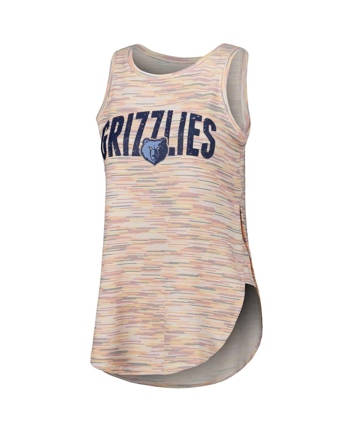 Shop Concepts Sport Women's  White Memphis Grizzlies Sunray Tank Top