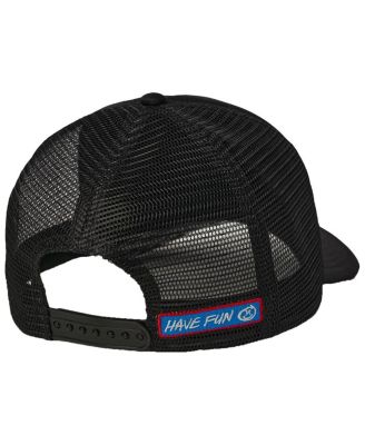 Women's Black NASCAR Foam Trucker Snapback Hat
