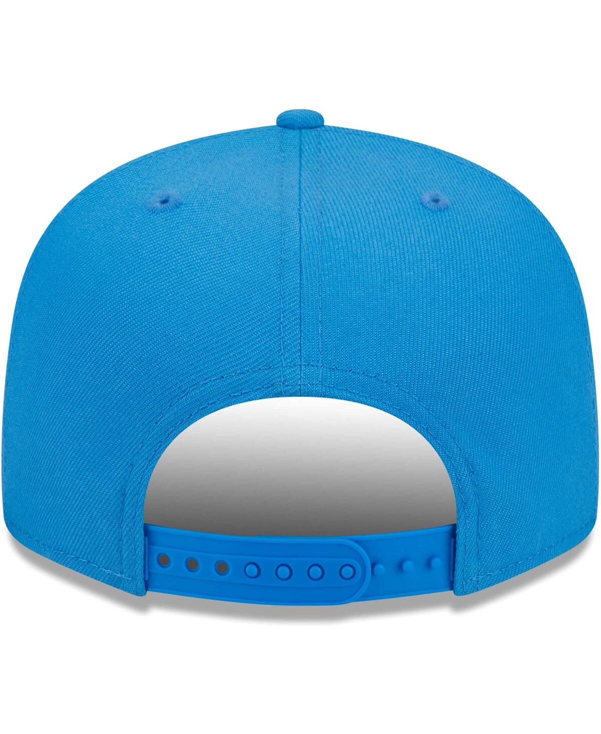 Men's New EraLos Angeles Chargers Word 9FIFTY Snapback Hat - Powder Blue