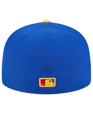 Men's Royal, Yellow Los Angeles Dodgers Empire 59FIFTY Fitted Hat