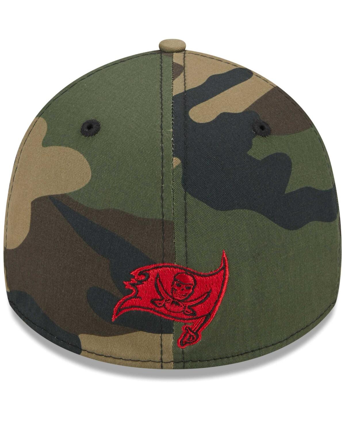 Men's New EraTampa Bay Buccaneers Punched Out 39THIRTY Flex Hat - Camo