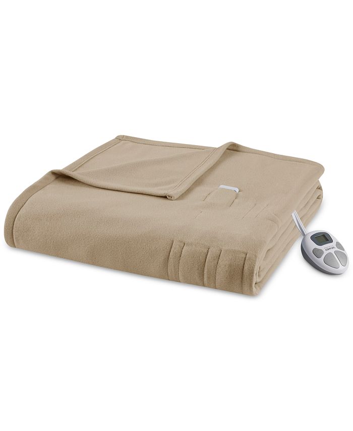 Premier Comfort Classic Fleece Heated Blanket, King Macy's
