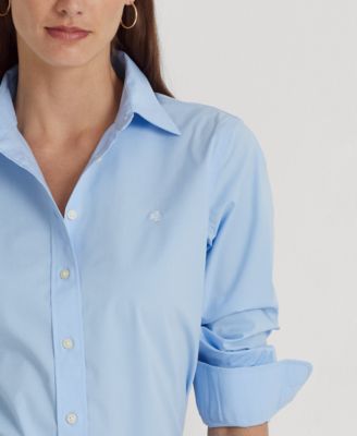 Petite Non-Iron Straight-Fit Shirt