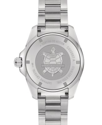 Men's Swiss Autometic DS Action Diver Stainless Steel Bracelet Watch 43mm 