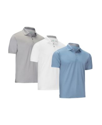 Mio Marino Big Tall Designer Golf Polo Shirt Plus Size 3 Pack Macy s