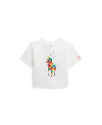 Girls Pony Polo T-shirt