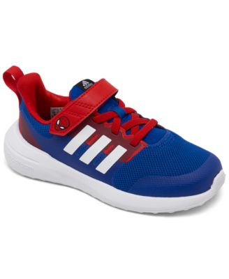 adidas Toddler Kids Marvel Fortarun 2.0 Spider Man Cloudfoam Adjustable Strap Casual Sneakers from Finish Line Macy s