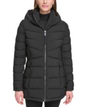 Hooded Coats Calvin Klein Clothing for Women - Macy's