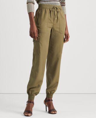 Lauren Ralph Lauren - Women's Twill Cargo Ankle Pants