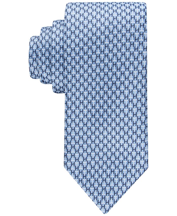 Tommy Hilfiger Men's Classic Monogram Tie