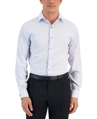 Alfani Men's Slim-Fit 4-Way Stretch Geo-Print Dress Shirt, Created for  Macy's - Macy's