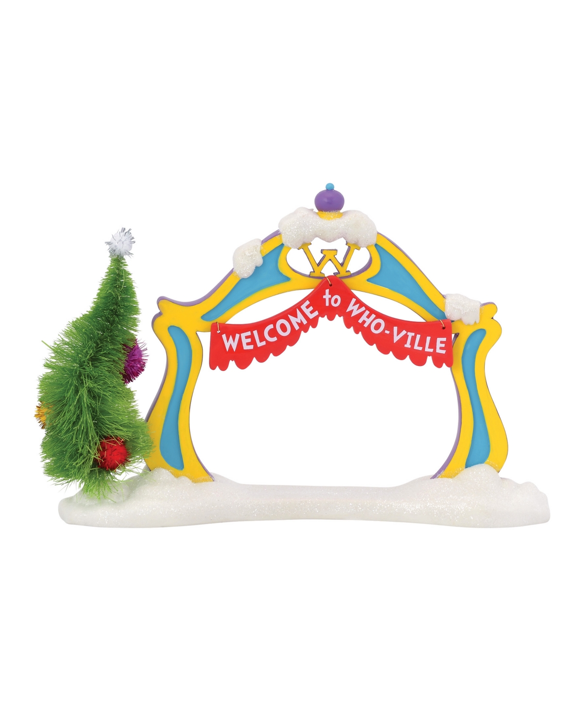 Department Grinch Archway Figurine
