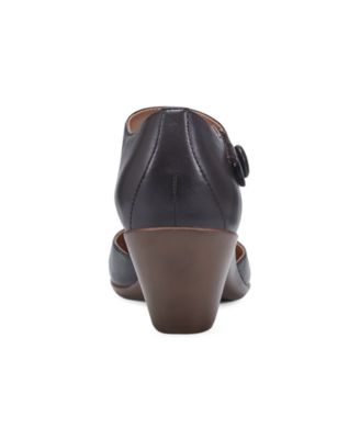 Women's Clarice Mary Jane Block Heel Pumps