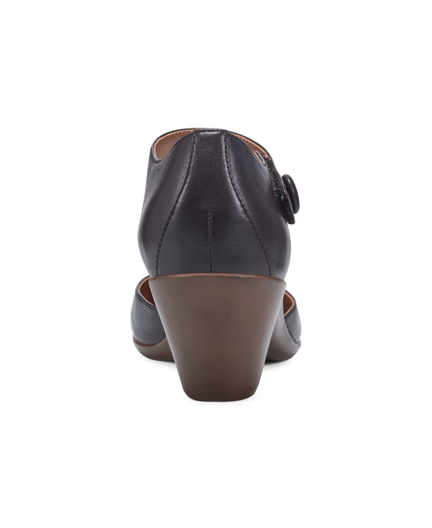 Women's Clarice Mary Jane Block Heel Pumps
