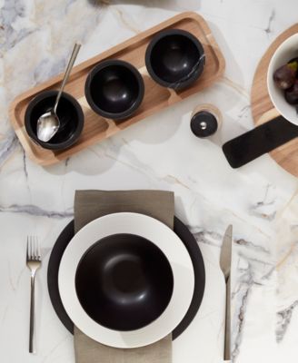 LX Collective Tray Set with 3 Dip Bowls