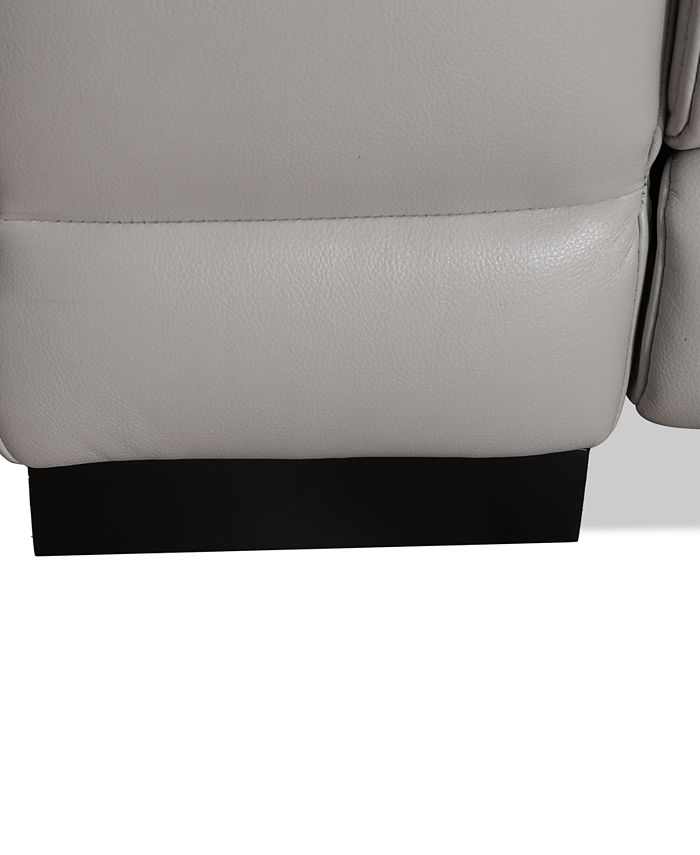 Furniture Krofton 2Pc. Beyond Leather Fabric Sofa with 2 Power Motion