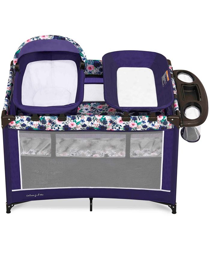 Dream On Me Lilly Deluxe Play yard With Full Changing Tray