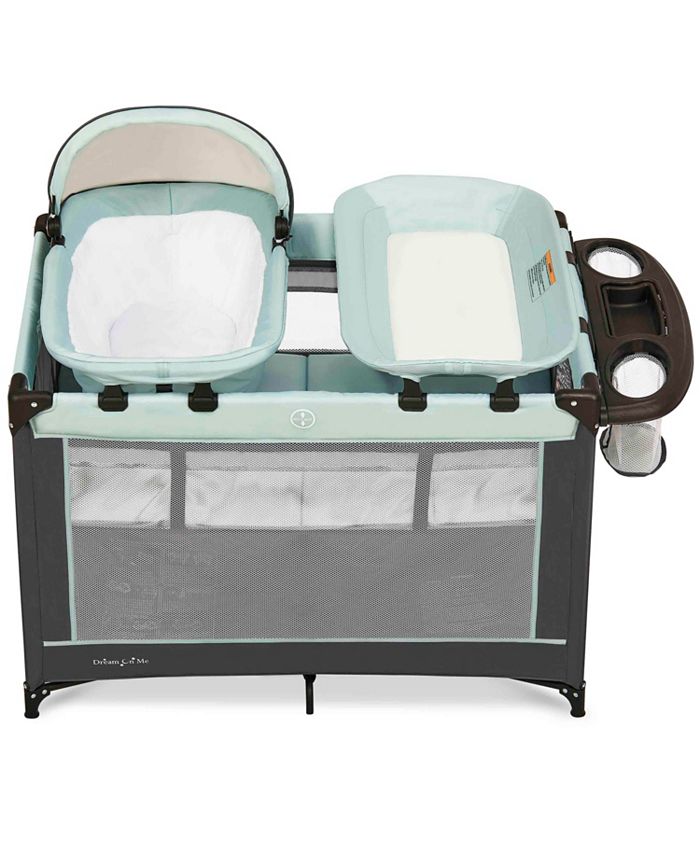 Dream On Me Lilly Deluxe Play yard With Full Changing Tray