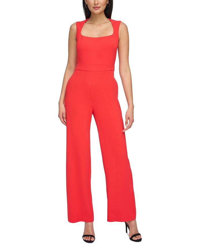 Vince camuto shop red jumpsuit
