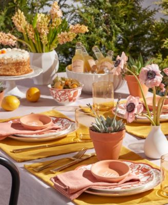 Butterfly Meadow Cottage Accent Plates, Set of 4