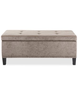 Catarina Fabric Storage Bench