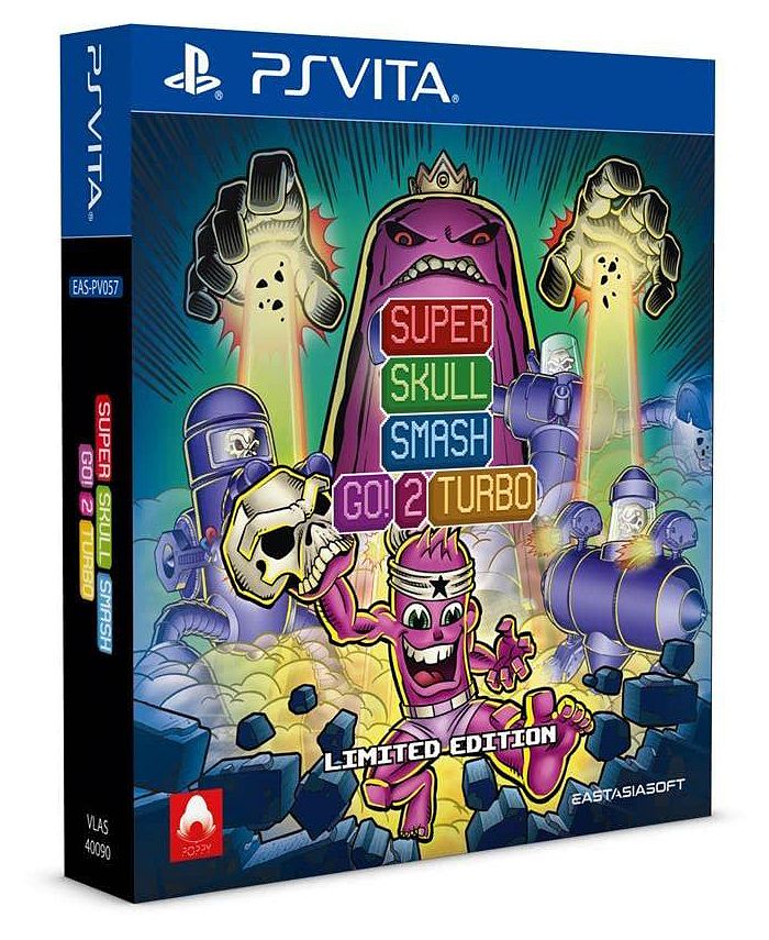Playstation 4 PS4 Super Skull Smash Go 2 Turbo Neuf