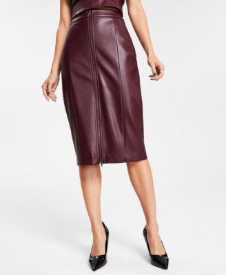 Mid length satin outlet skirts macys